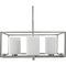 Progress Lighting Chadwick Collection Four-Light Brushed Nickel Chandelier P400226-009 - alternate 4